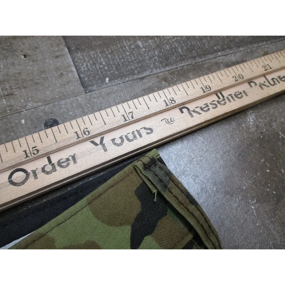 Cabelas Pants Mens 36 Green Woodland Camo Goretex Nylon Outdoor Hunting USA Made